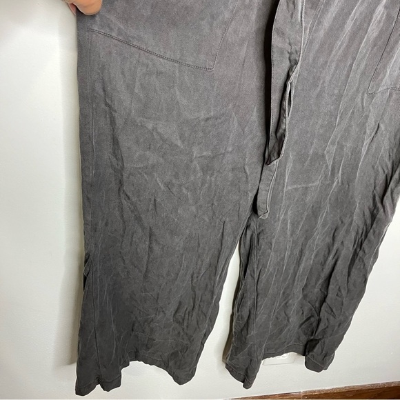 Loft outlet lounge jumpsuit 3/4 length sleeves gray size medium - Picture 6 of 9